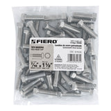 TORNILLO TIPO MAQUINA 7/16X1 1/2 FIERO, BOLSA C/50