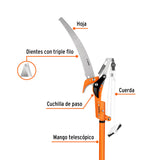 CORTADOR RAMAS ALTAS C/MANGO ALUMINIO 8'