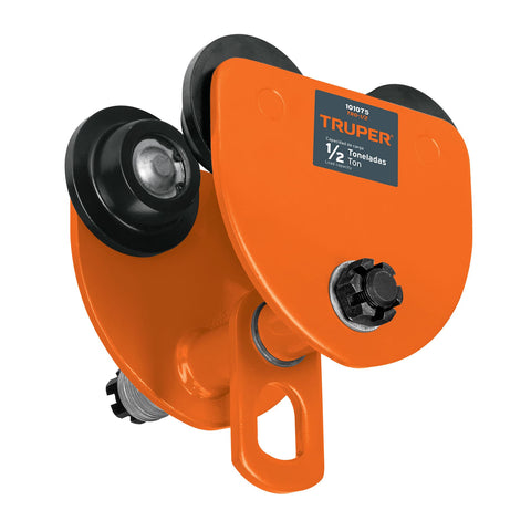 TROLE DE CARGA 1/2 TON PARA VIGAS IPS E IPR AJUSTABLE