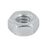 BLISTER CON 25 TUERCAS 1/4" HEX DE ACERO GALVANIZADO, FIERO