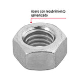 TUERCA GALVANIZADA 7/1"' POR CAJA C/60 PZA