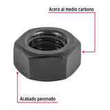 TUERCA HEXAGONAL PAVONADA, GRADO 5, 5/16 BOLSA C/150, FIERO