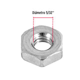 TUERCA GALVANIZADA TIPO SAKAMURA 5/32' POR PIEZA