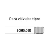 INFLADOR CAB. DOBLE CONEXION HEMBRA 1/4