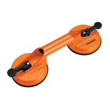 VENTOSA DE ALUMINIO PARA VIDRIO, 2COPAS DE SUCCION TRUPER