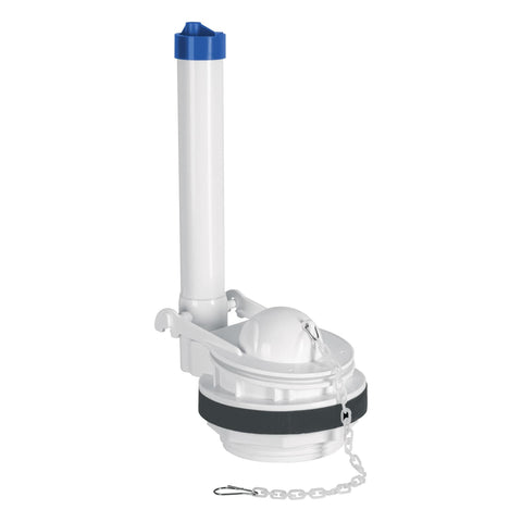 VALVULA DE DESCARGA PARA TANQUE BAJO 3" DE POLIPROPILENO (2 PIEZAS CON 3 DESC)