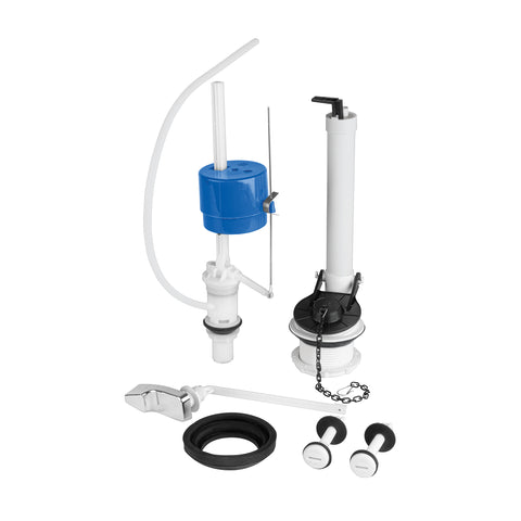 JGO DE REPARACISN P/WC CON VALVULA FLOTADOR,REGULACISN CLIP