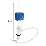 VALVULA DE LLENADO C/FLOTADOR COMPACTO,REGULACISN CON CLIP
