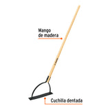 CORTADOR HIERBA C/SIERRA AF. 14X2 1/2'