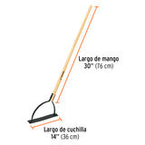 CORTADOR HIERBA C/SIERRA AF. 14X2 1/2'