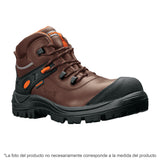 ZAPATOS DIELÉCTRICOS CON CASQUILLO, #27, CAFÉ